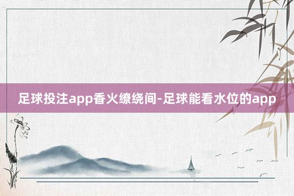 足球投注app香火缭绕间-足球能看水位的app